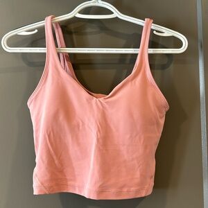 Lululmeon Align Tank Like New - Pink Puff